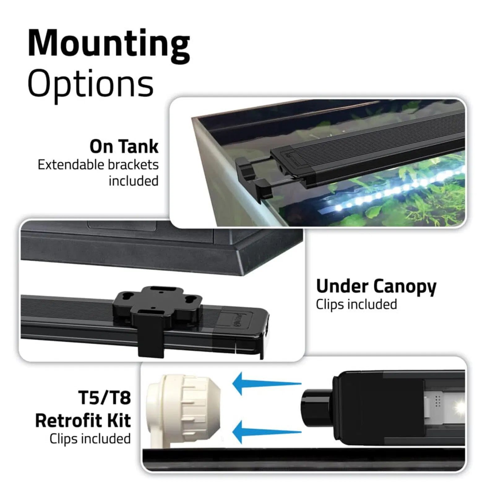 Fluval AquaSky LED 3.0 27W 91-122 cm